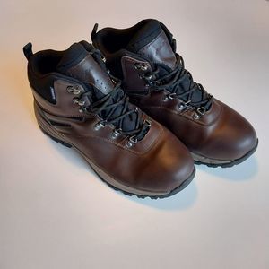 Eddie Bauer Men's Shoes Everett Brown Waterproof Leather Hiking Boots